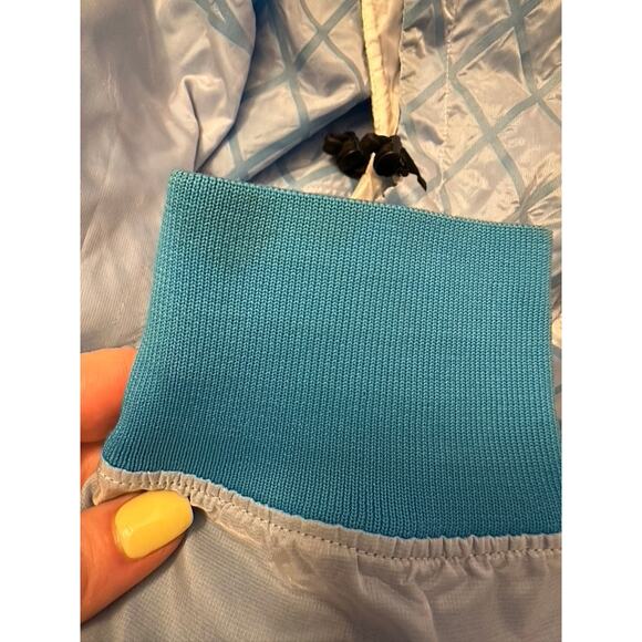 Nike Light Blue Hooded Fused Windrunner Jacket Women's Size Medium - Picture 7 of 9